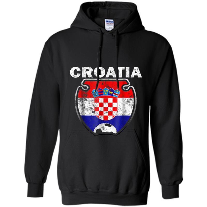 2018 Croatia Flag Soccer Hoodie-mt