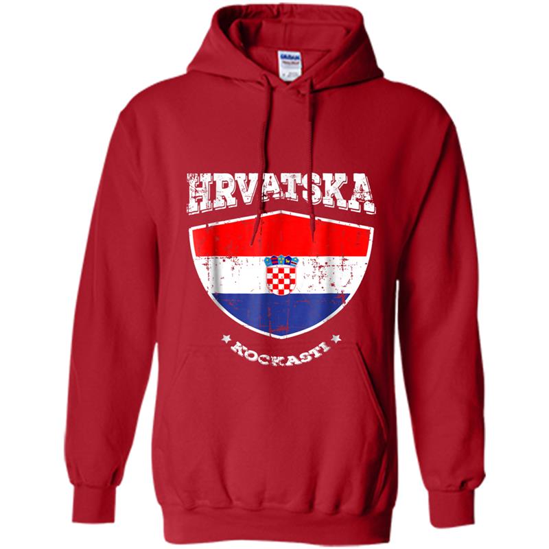 2018 Hrvatska , Croatia Birthday Christmas for Him Her Hoodie-mt