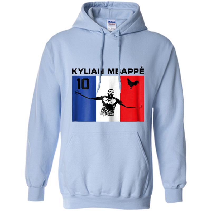 2018 Kylian Mbappe Soccer No10 France funny Tee Hoodie-mt