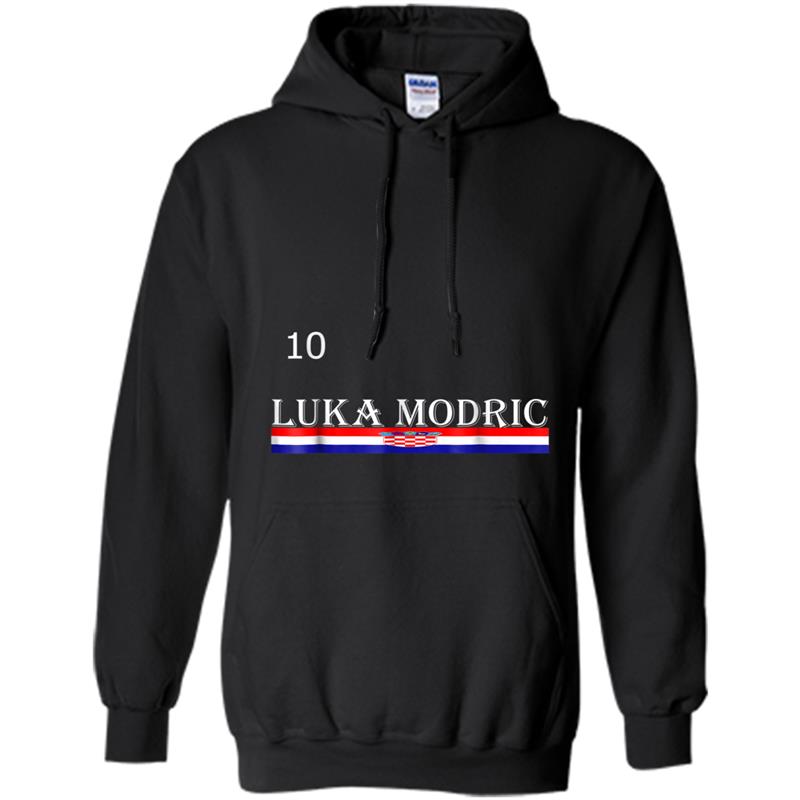 2018 Luka Modric Classic Jersey Soccer No10 Croatia funny Hoodie-mt