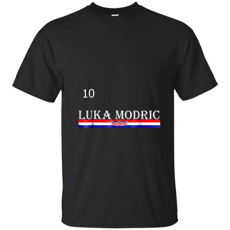 2018 Luka Modric Classic Jersey Soccer No10 Croatia funny T-shirt-mt