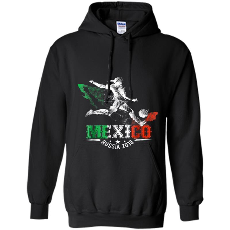 2018 Mexico Soccer Team Flag World Jersey Cup Hoodie-mt