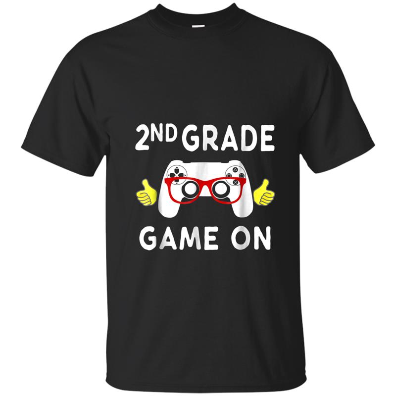 2nd Grade Gamer  Video Games Back To School Tee T-shirt-mt