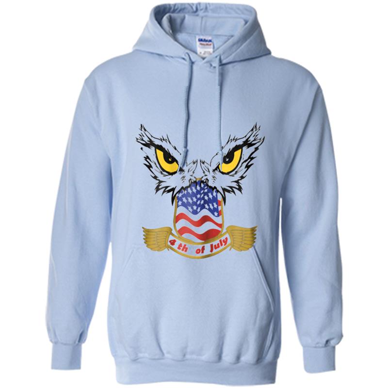 4 Th July 2018 US Independence Day Eagles Hoodie-mt