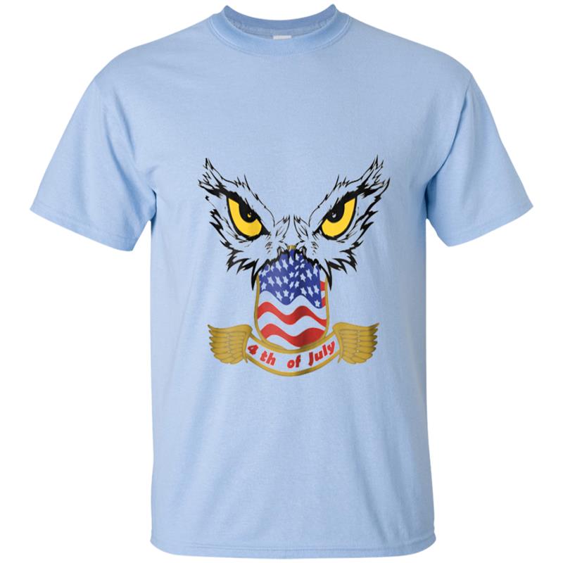 4 Th July 2018 US Independence Day Eagles T-shirt-mt