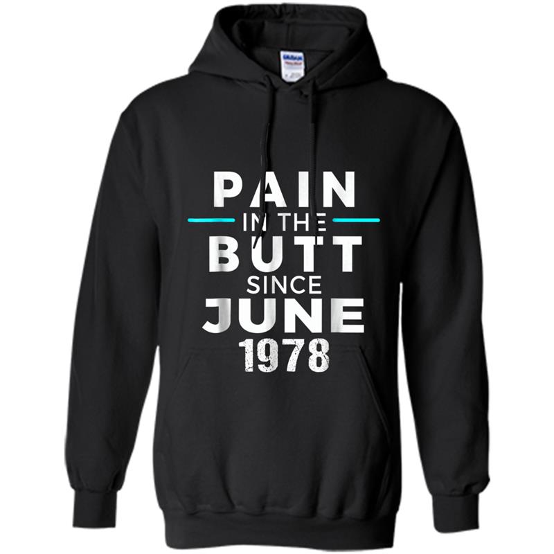 40th Bday Party  - June Funny 40th Birthday Gag Gift Hoodie-mt