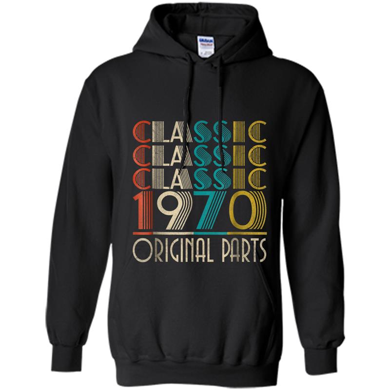 48th Birthday Classic Vintage 1970  Gift Hoodie-mt