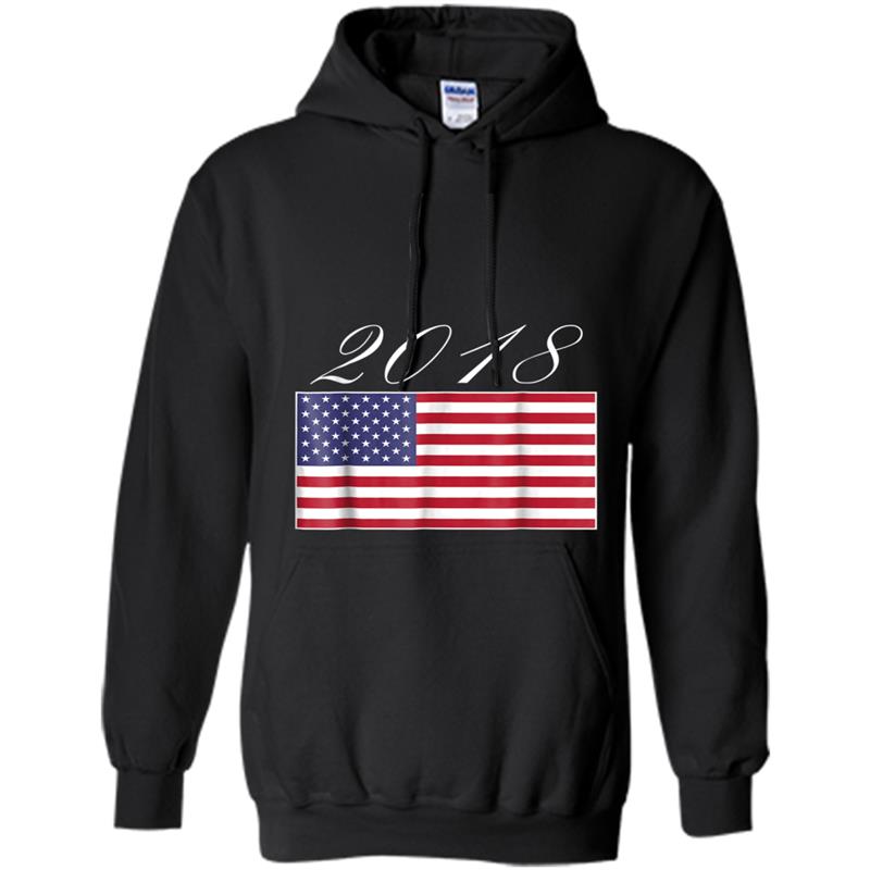 4th july 2018 American flag - Independence Day Hoodie-mt