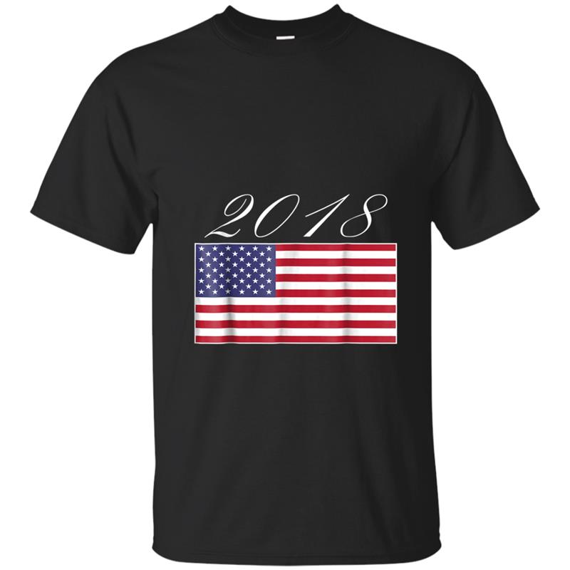 4th july 2018 American flag - Independence Day T-shirt-mt