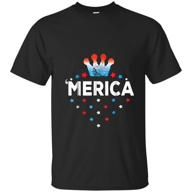 4th of July 2018  Patriotic Red White Blue Star T-shirt-mt