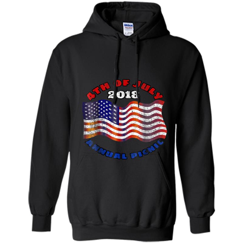 4th of July Annual Picnic 2018 Hoodie-mt