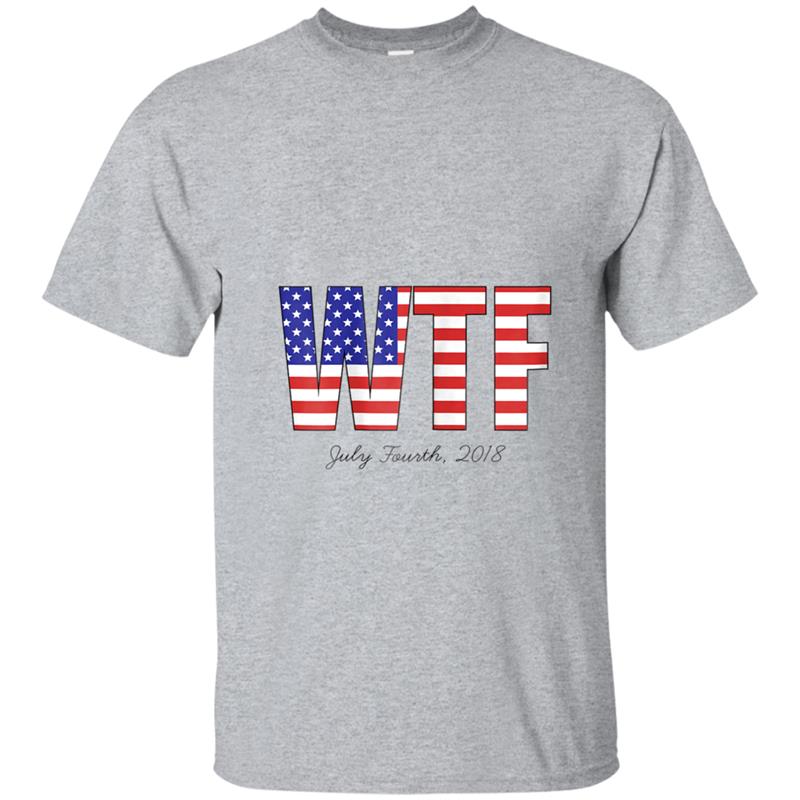 4th of July Anti Trump Political America T-shirt-mt