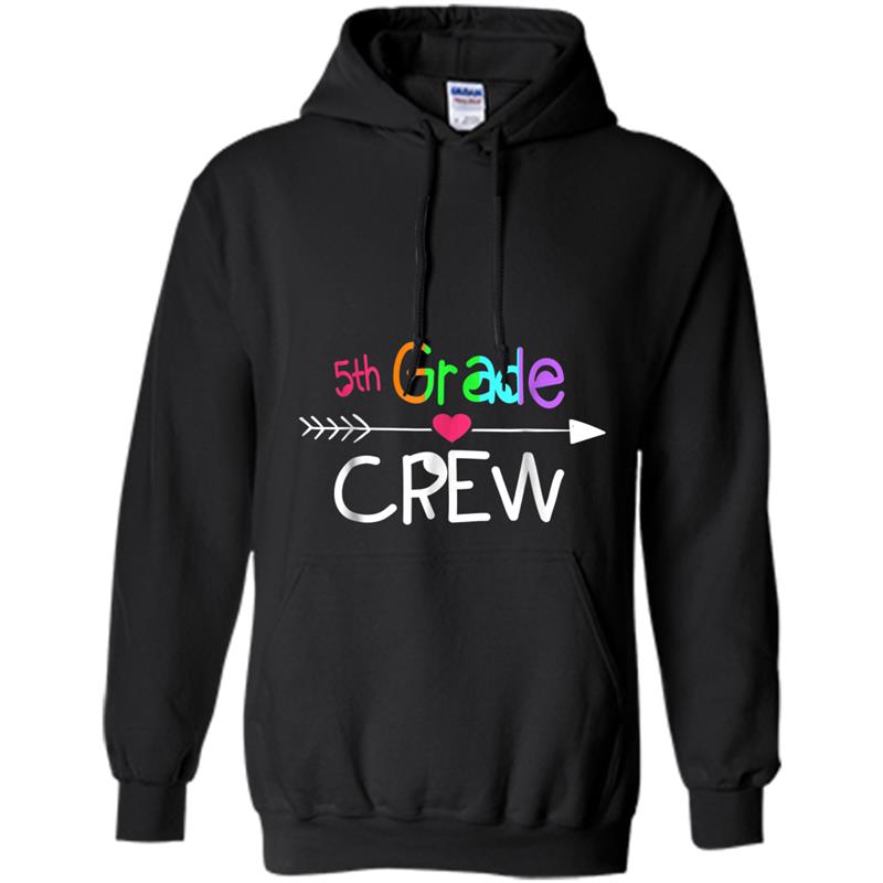 5th Grade Crew Graduate Class of 2018 Senior Funny Hoodie-mt