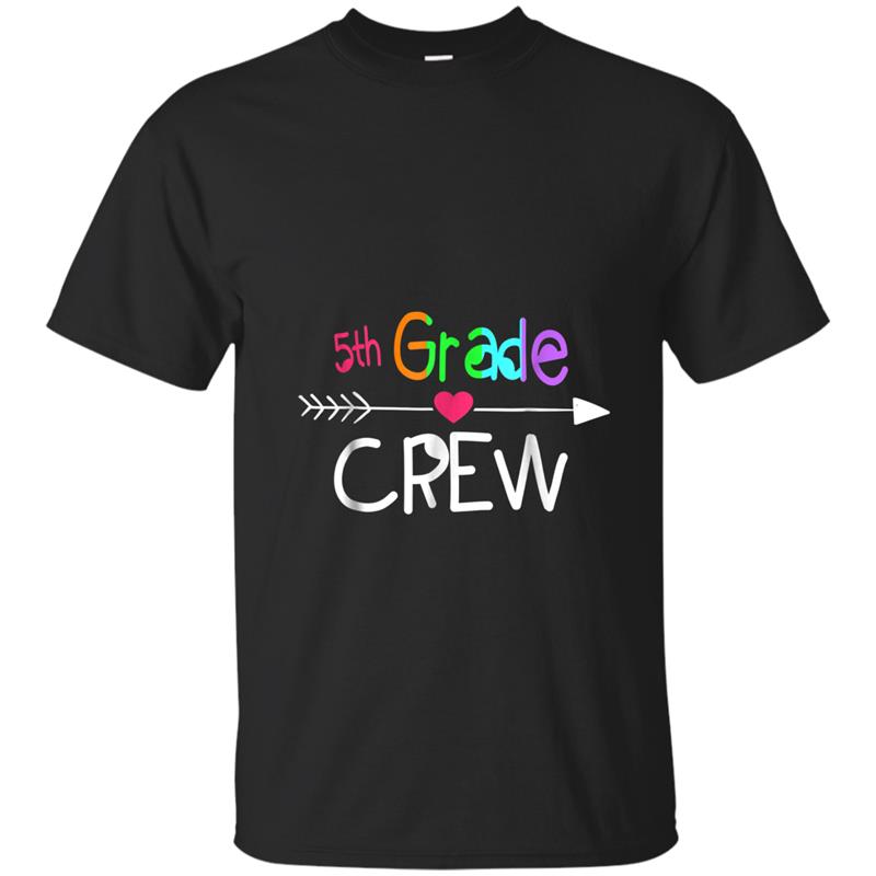 5th Grade Crew Graduate Class of 2018 Senior Funny T-shirt-mt