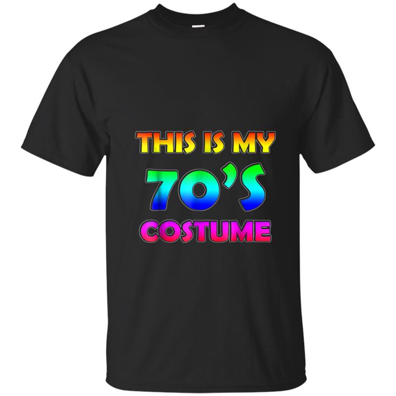 70s Costume Halloween  for 1970s Party men women top T-shirt-mt