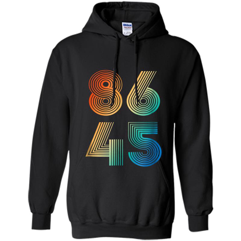 86 45 Cool Retro  Impeach Trump Hoodie-mt