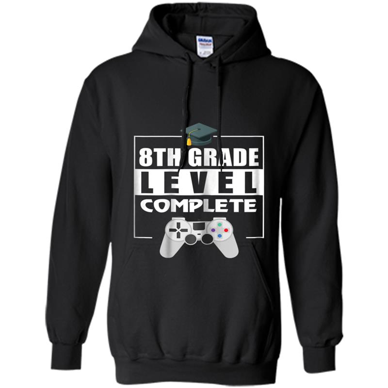 8th Grade Graduation  Video Gamer Graduation Gifts Hoodie-mt