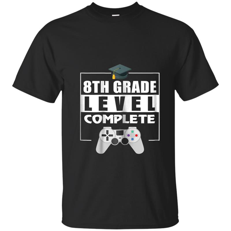 8th Grade Graduation  Video Gamer Graduation Gifts T-shirt-mt