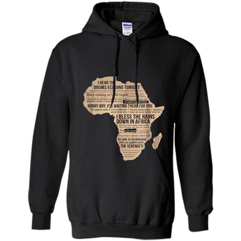 Africa  Bless Africa Rains On Toto Hoodie-mt