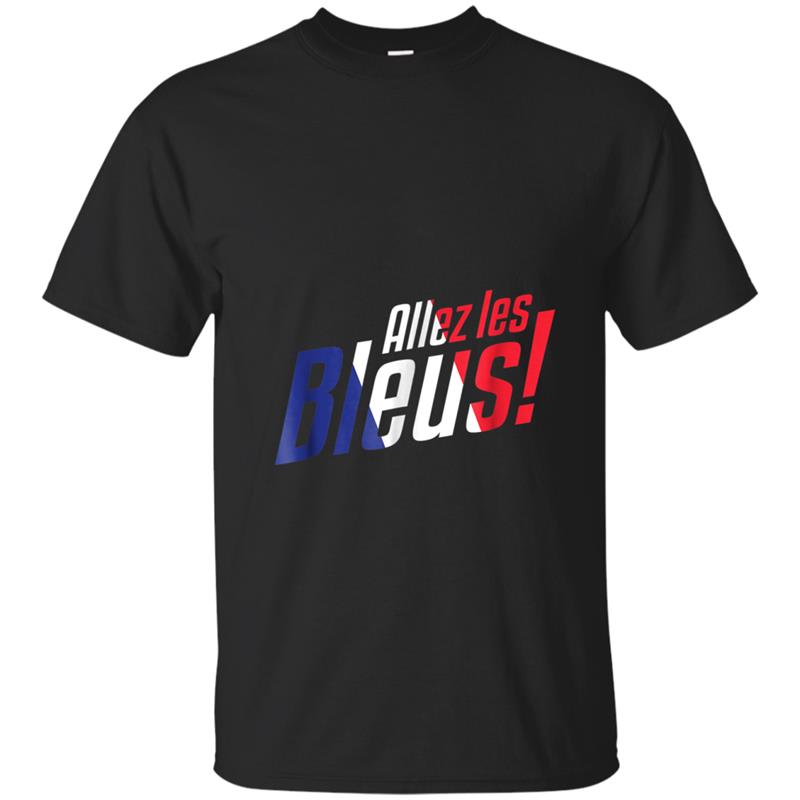 Allez les Bleus - France Football Fans  2018 T-shirt-mt