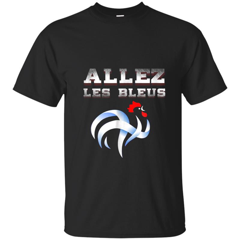 Allez Les Bleus France Soccer Lovers  2018 T-shirt-mt