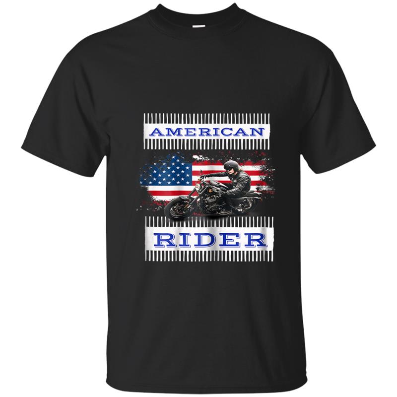 American Rider, Chopper,Driver,ghost rider,motorcycle T-shirt-mt