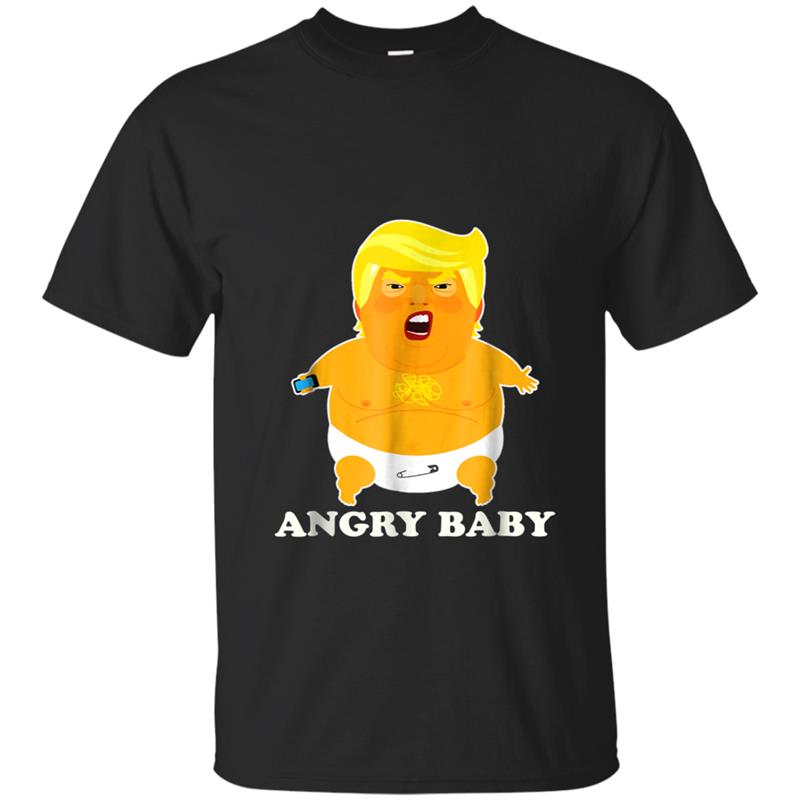 Angry Trump Baby Funny  Trump Baby Balloon T-shirt-mt