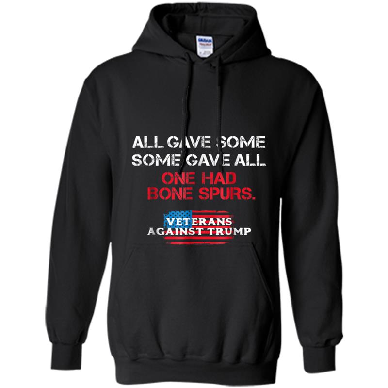 Anti-Trump Veterans  Draft Dodger Cadet Bone Spurs Hoodie-mt