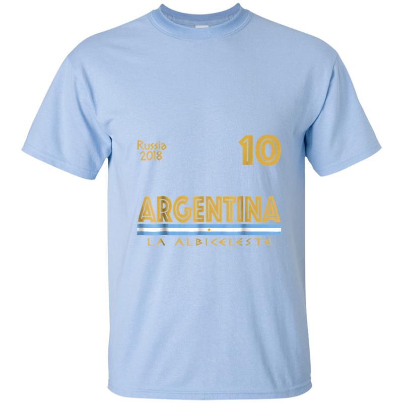 Argentina Soccer Jersey 2018 World Football Cup  Gift T-shirt-mt