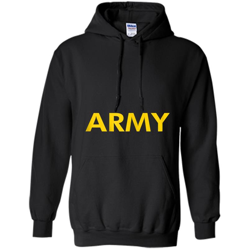 Army Logo  APFU Workout Tee Hoodie-mt