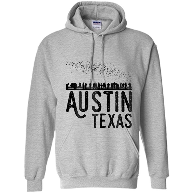 Austin Texas Bats South Congress Hoodie-mt