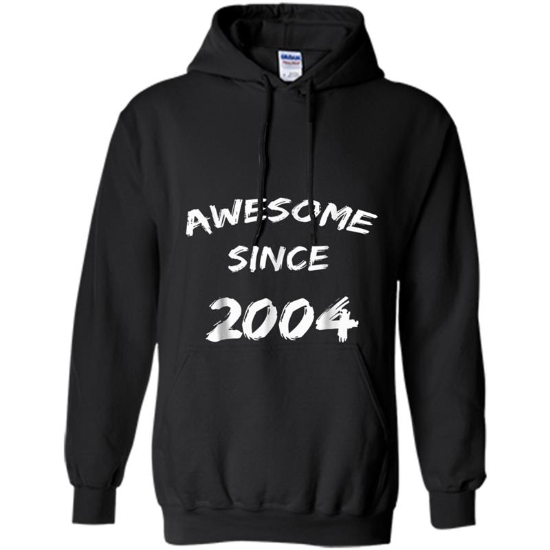 Awesome Since 2004  Funny 14th Birthday Gif Hoodie-mt