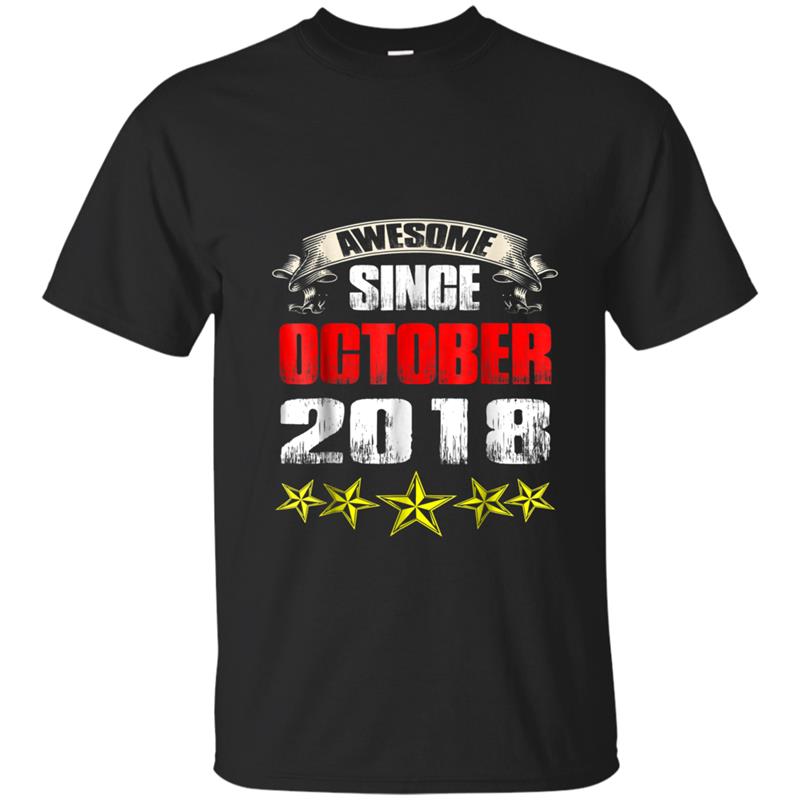 Awesome since October 2018 - T-shirt-mt