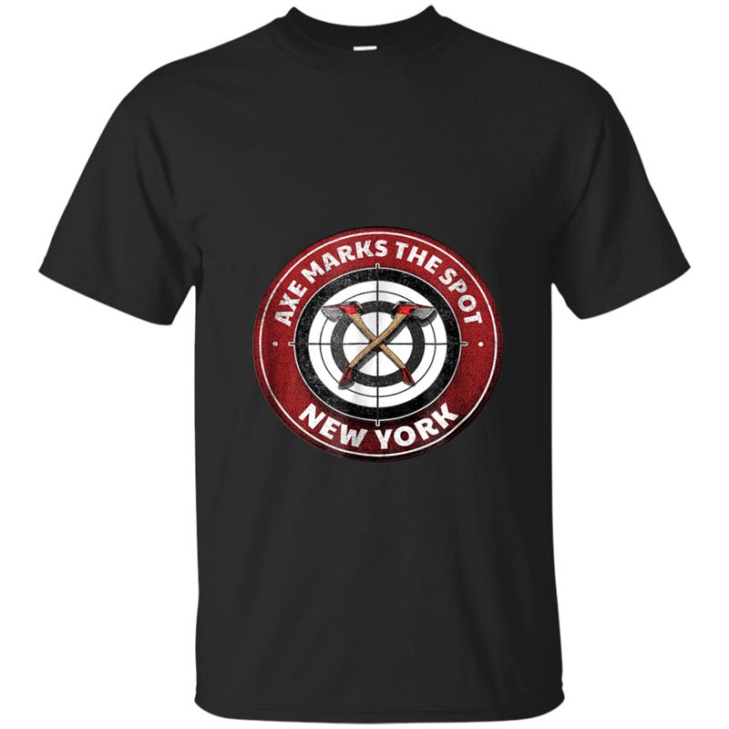 Axe Throwing  New York Hatchet Target Men Women Gifts T-shirt-mt