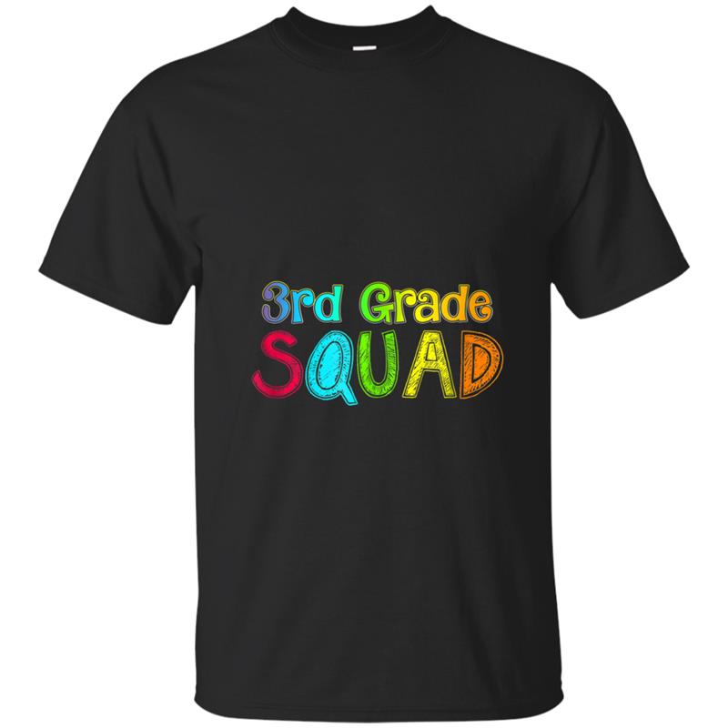 Back To School 3rd Third Grade Teacher Student T-shirt-mt