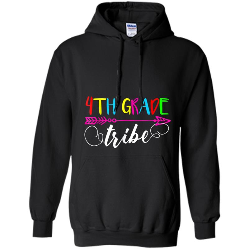 Back To School 4th Grade Tribe Gift Teachers, Stedent Hoodie-mt