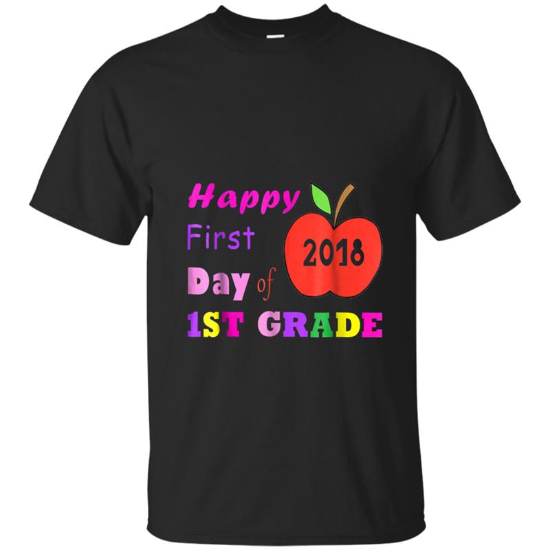 Back To School First Day Of 1st Grade for Teacher T-shirt-mt