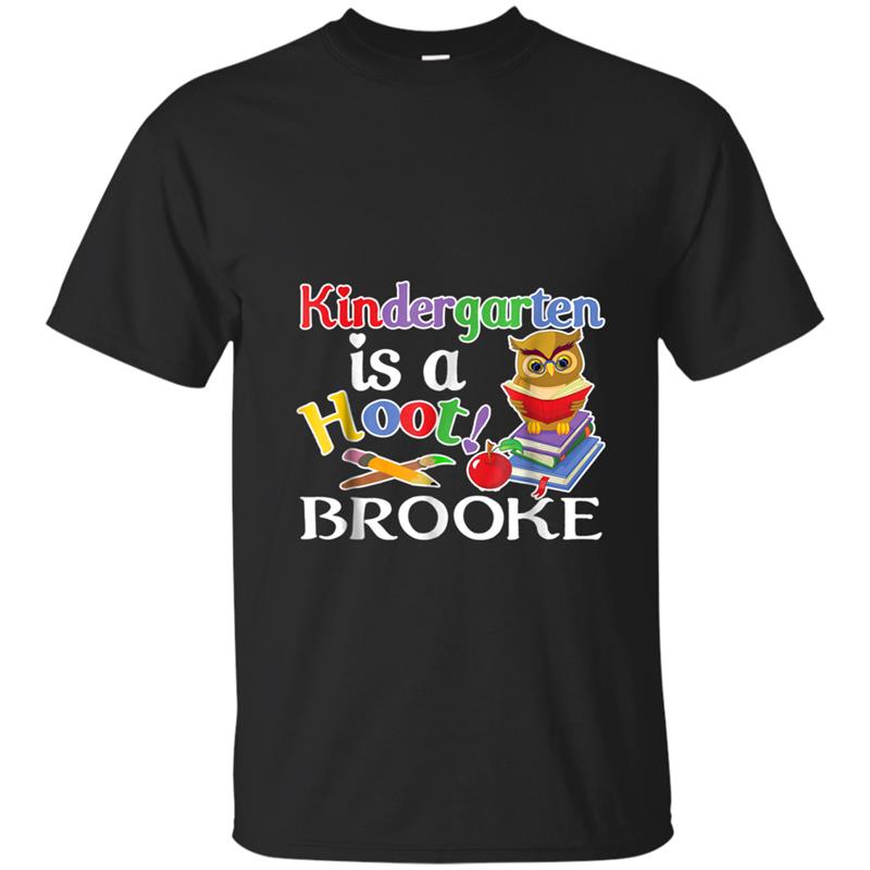 Back to school  - kindergarten is a hoot - 1st grade T-shirt-mt