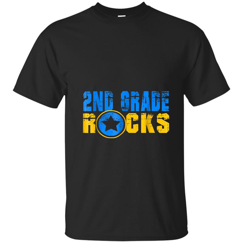 Back To School  First 2nd Grade Funny Teacher Gift T-shirt-mt