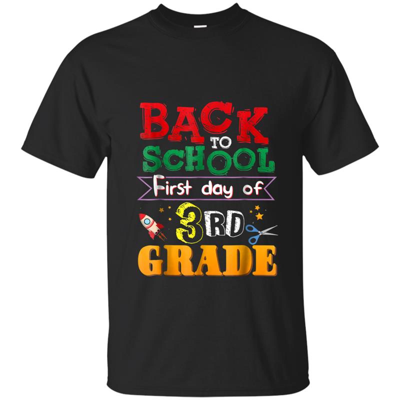 Back To School  First Day Of 3rd Grade T-shirt-mt