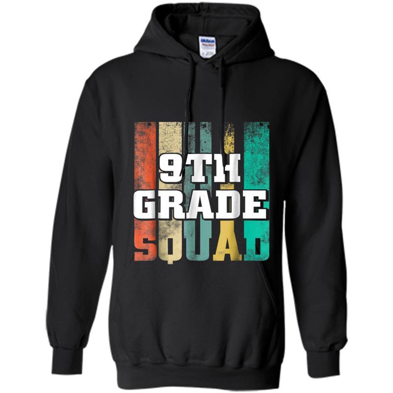 Back To School  Funny 9th Grade Squad Gif Hoodie-mt