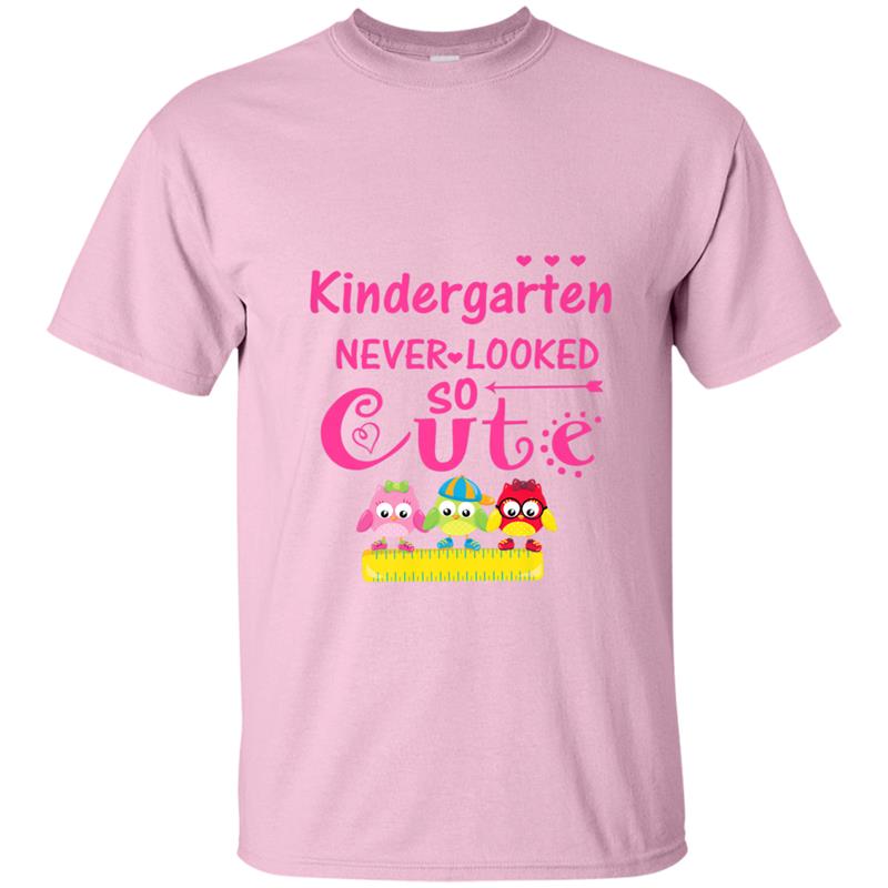 Back To School  Kindergarten Looked Cute T-shirt-mt