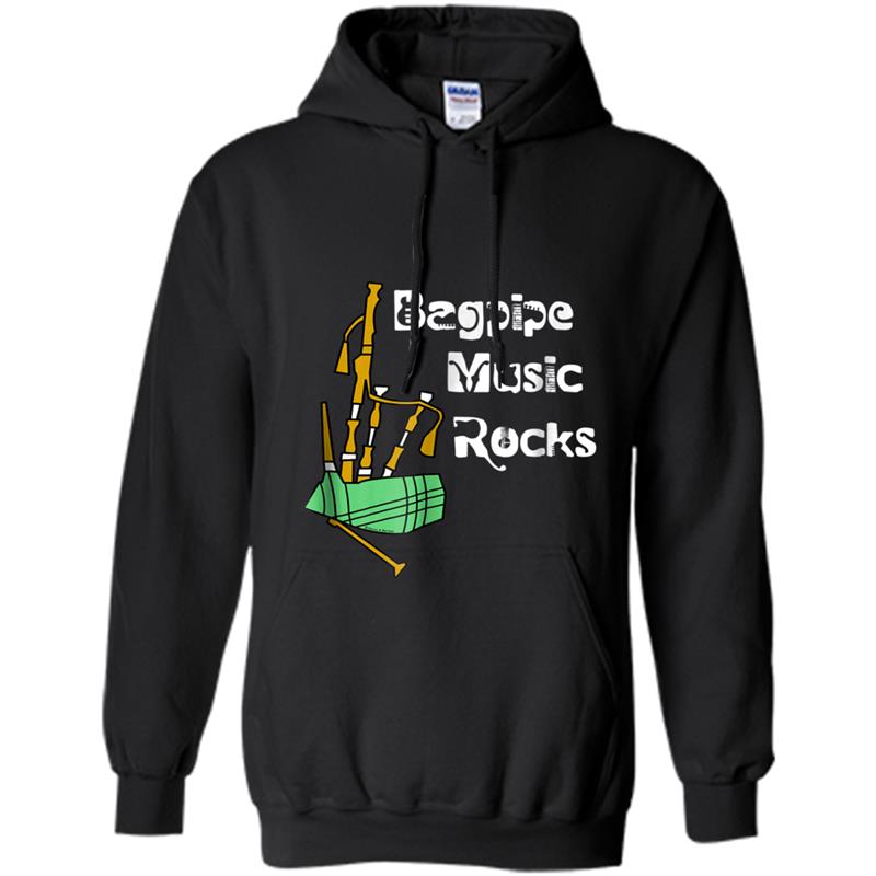 Bagpipe Music Rocks Hoodie-mt