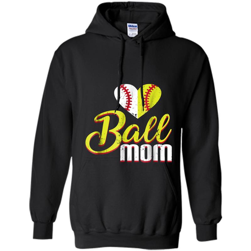 Ball Mom Funny Mom Hoodie-mt