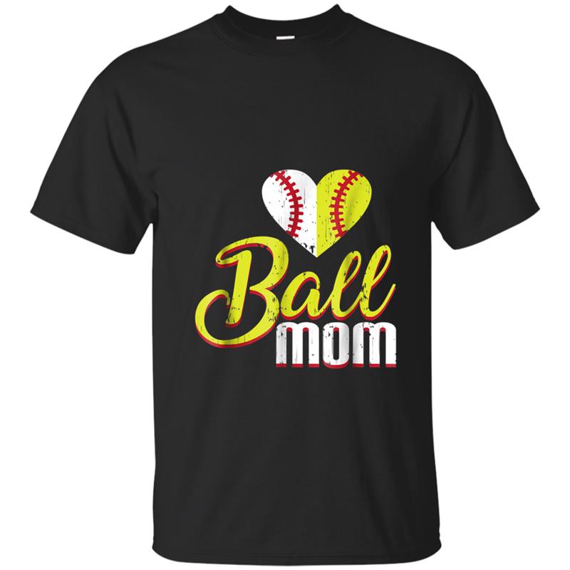 Ball Mom Funny Mom T-shirt-mt