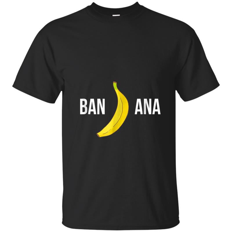 Banana Split Funny Pun and Riddle  for Kids and Adults T-shirt-mt