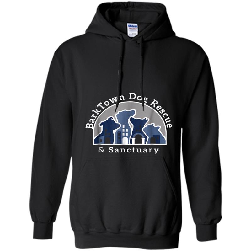 BarkTown Dog Rescue Logo Hoodie-mt