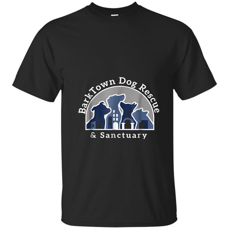 BarkTown Dog Rescue Logo T-shirt-mt