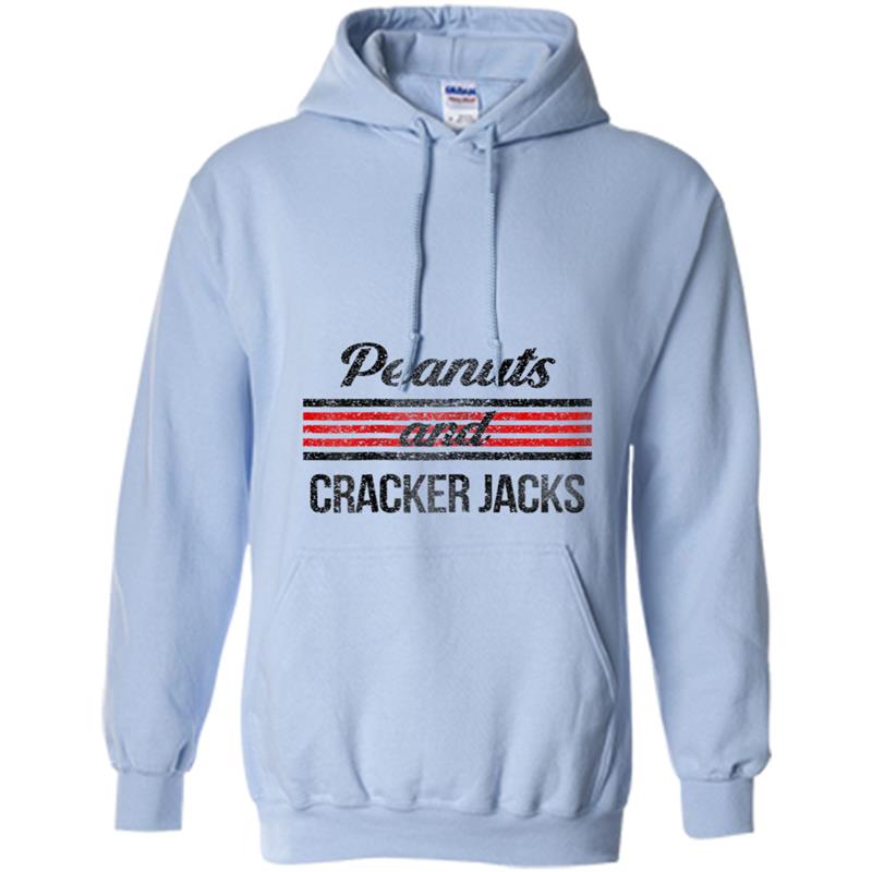 Baseball  Peanuts and Cracker Jacks Hoodie-mt