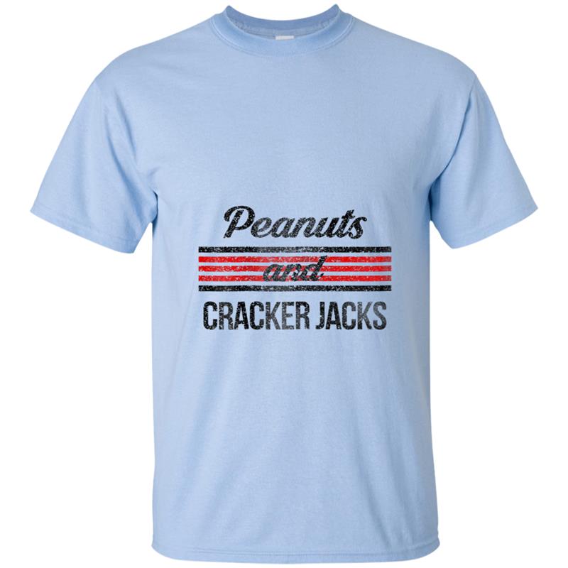 Baseball  Peanuts and Cracker Jacks T-shirt-mt